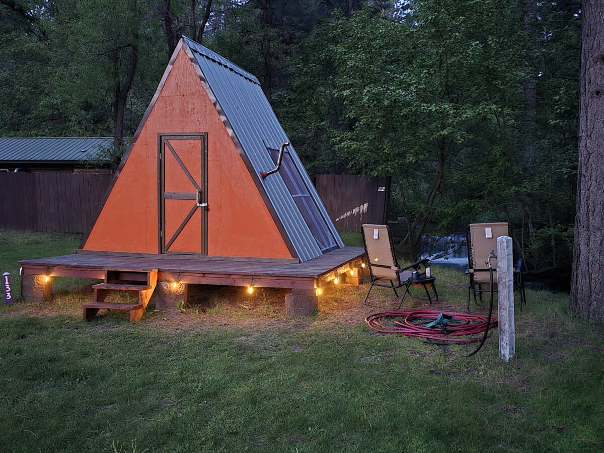 A Frame Rentals - McCloud RV Park